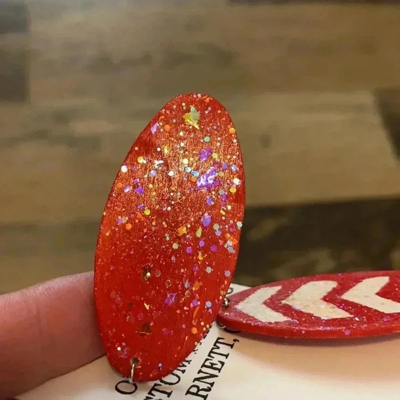 Aztec earrings - Picture 3 of 3